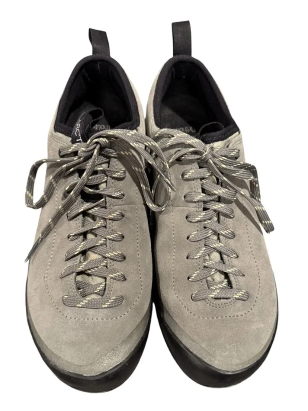 Arc'teryx Suede Approach Hiking Shoes Gray Olive Men’s 8 EU 40 EUC